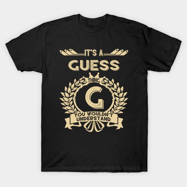 Guess Gift T-Shirt by ChantersMeyer